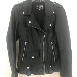 Italian handmade leather jacket